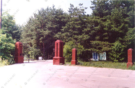Центральный вход Шиловского кладбища